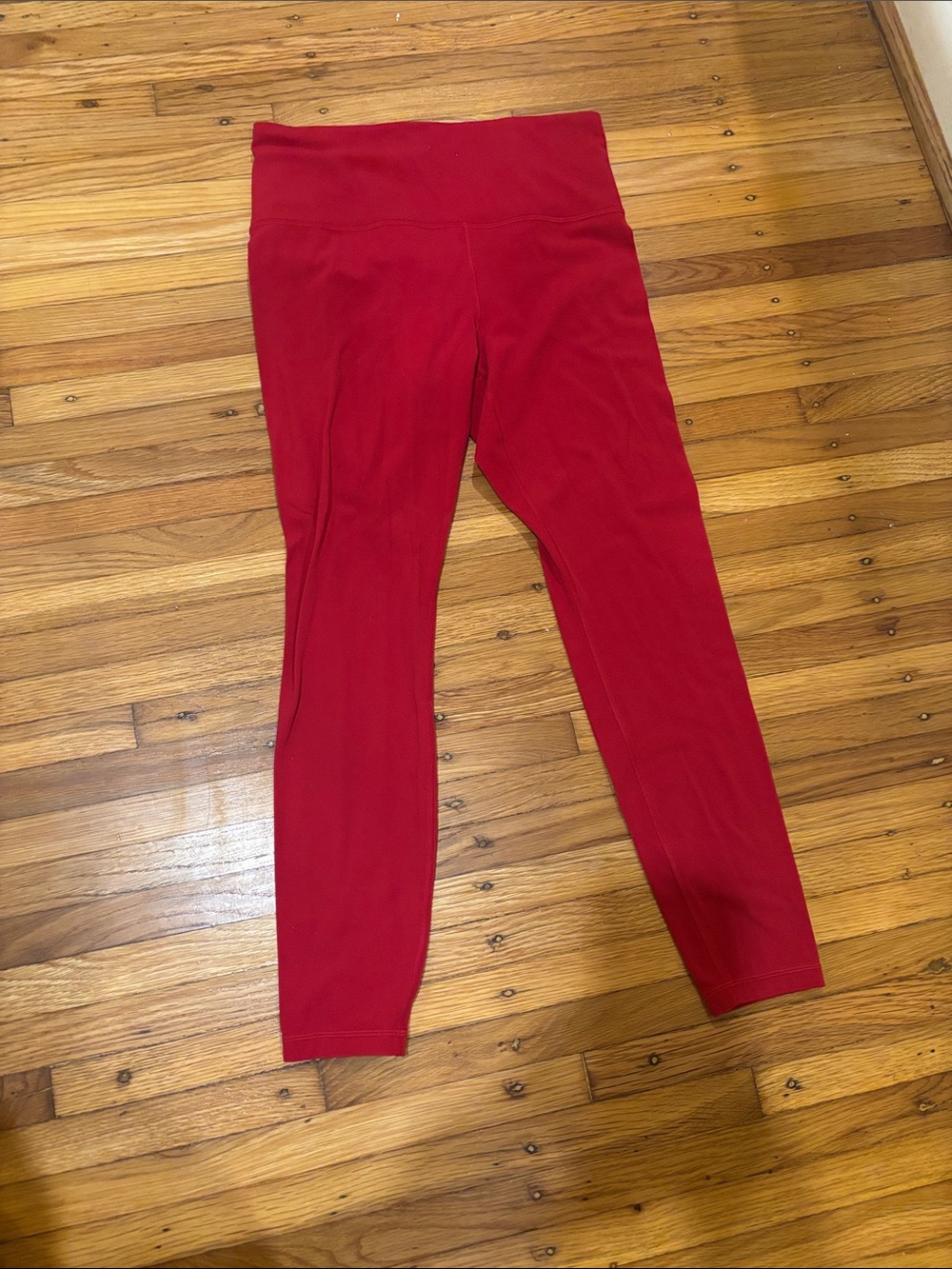 Athleta women's Bright Red Performance Leggings